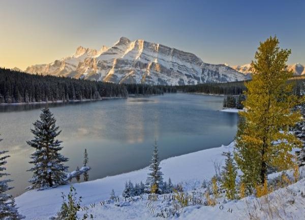 Photo: 
Scenic Winter Landscape Photo Banff Park